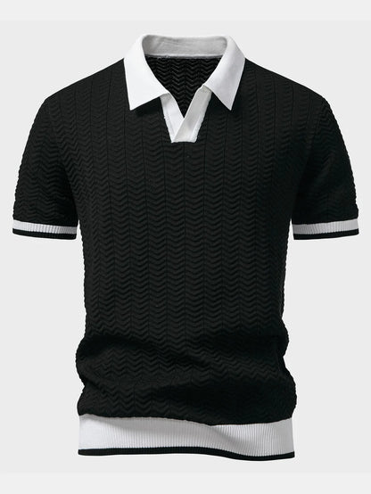 Visconti Polo in maglia Ascot - Beige
