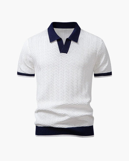 Visconti Polo in maglia Ascot - Beige
