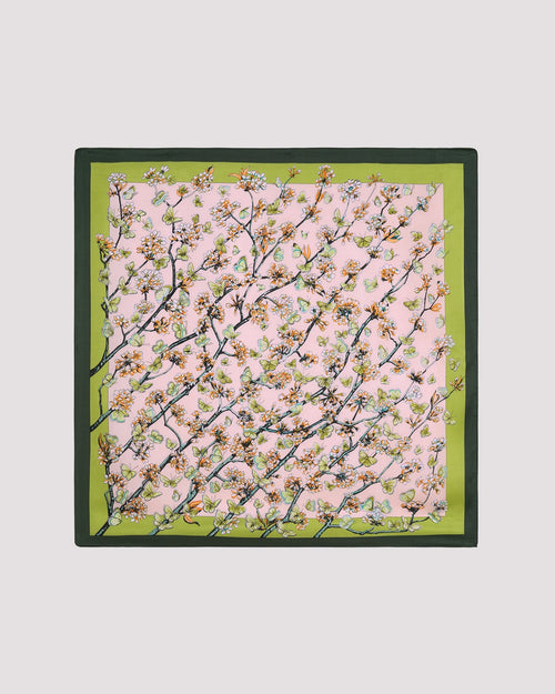Green Floral Scarve